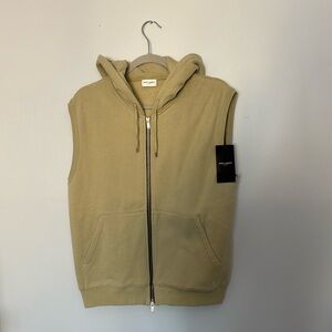 Saint Laurent Sleeveless Hoodie
